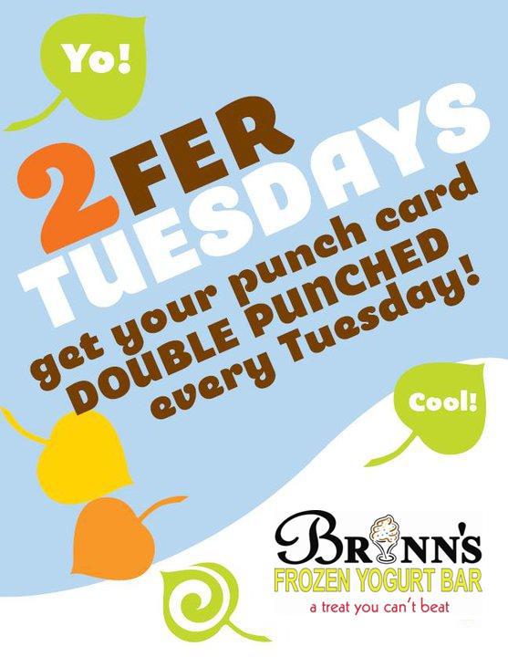 Brynns 2fer Tuesdays