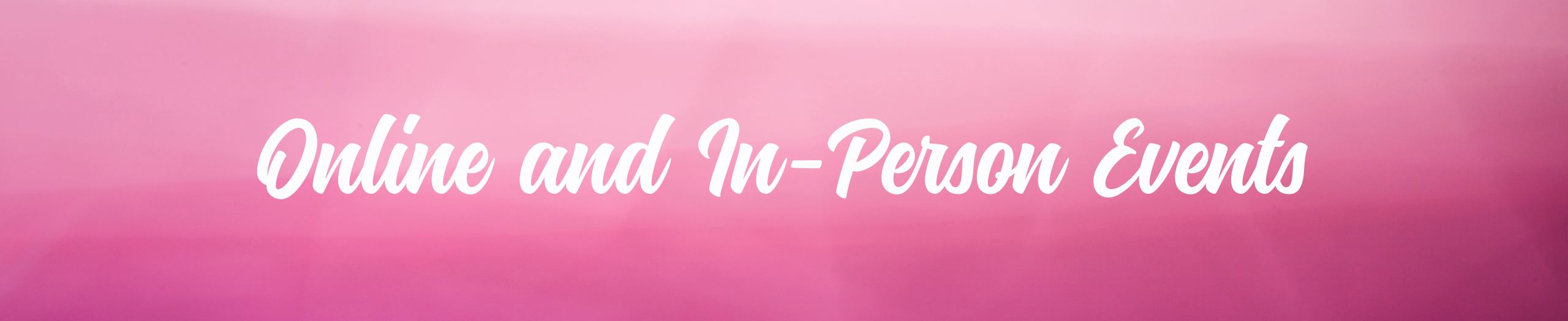 The Tapestry Network Calendar of Events